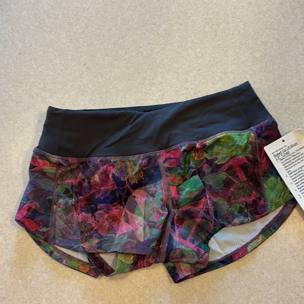 Lululemon Speed Up Short 2.5” Lined size 0 Low Rise